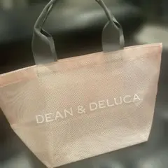 DEAN & DELUCA メッシュトートバッグ ピンク