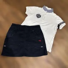 PEARLY GATES ポロシャツ　＆　スカート2点セット　セットアップのサムネイル