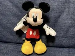 【タグ付き新品未使用】ミッキーマウス ぬいぐるみバッジ ぬいば ノーマル