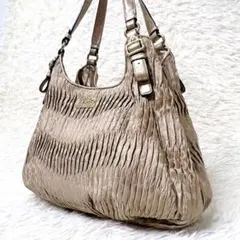 COACH Madison Maggie GatheredSatchel y2k