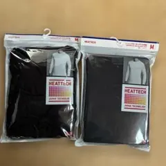HEATTECH ブラック Mサイズ 2枚セット