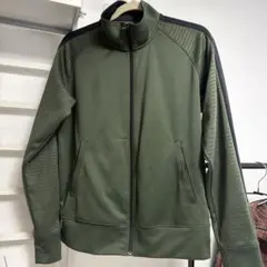 UNDER ARMOR オリーブグリーン ジップアップジャケット ジャージ