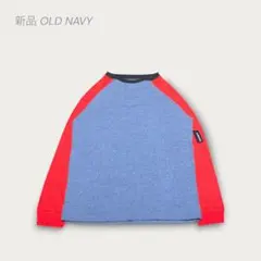 OLD NAVY ラグラン 霜降り レトロ GAP アメカジ ロンT 新品 XL