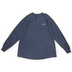 【USA製 90s】クイックシルバー ヘンリーネック ロンT XL　26ツ438のサムネイル