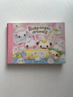 【平成レトロ 当時品】Baby angel animals メモ帳