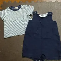 MIKI HOUSE Tシャツ 80 babygap オーバーオール 70