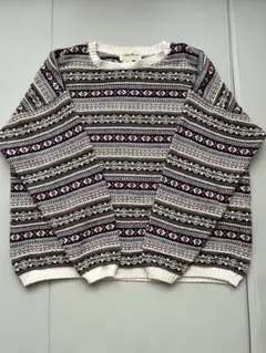 古着　ビッグシルエットセーター　男女兼用