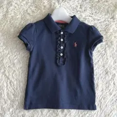 ポロラルフローレン　半袖　ポロシャツ　ネイビー　　115