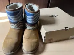 UGG PENDLETON ムートンブーツ ブラウン - メルカリ