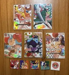 限定値引】ラウンドワン ワンピースカード ルフィ サンジ ゾロ有 5枚