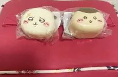 ちいかわ おかお ミニ シリコン ポーチ ラッコ くりまんじゅう 2点 セット