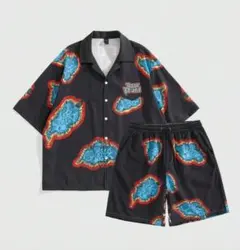 シャツ　カラーシャツ　オープンカラーシャツ huf supreme