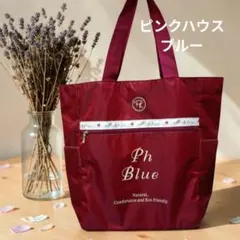 ピンクハウス　エコバッグ トートバッグ　大きめサイズ レッド♥️　美品　廃盤品のサムネイル