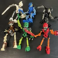 Bionicle 可動式フィギュア 6体セット