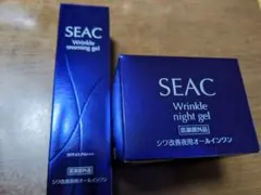 新品未開封　シーク　各50g　オールインワン　薬用リンクルジェル　朝用夜用のサムネイル
