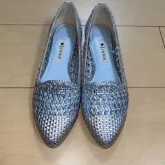 ✨極美品✨DIANAダイアナ　フラットシューズメッシュ22.5cm