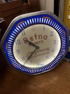 【スペシャル】40s ビンテージ　ネオン　ムーブ　クロック スペシャル】40s ビンテージ ネオン ムーブ クロック - メルカリ
