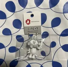 白ミャクミャク PVCキーホルダー C