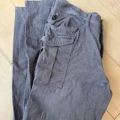 グレー ワークパンツ ファッションTK