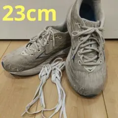 ミズノ　WAVE RIDER 28 ランニングシューズ　23cm　ダメージ品