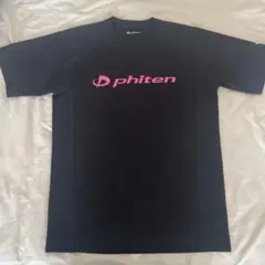 Phiten ファイテン Tシャツ 半袖 S 黒