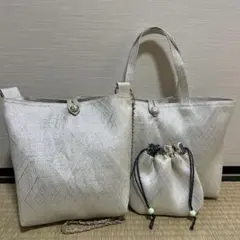 名古屋帯 トートバッグ ショルダーバッグ ポーチ ハンドメイド