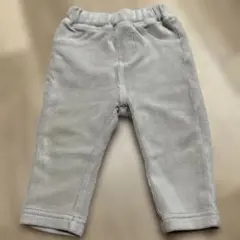 シンプルフリー　コーデュロイ グレー パンツ サイズ70