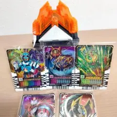 仮面ライダーガッチャード　DXケミーライザー　ライドケミートレカ5枚付