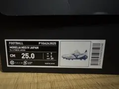 25.0 モレリアネオ4 JAPAN neo4 ミズノ モレリア スパイク