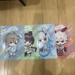 【にじさんじ 】ファミマ クロノワール さんばか クリアファイル 4種4枚セット