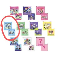 パワーパフガールズ シークレットスクエアポーチ バブルス