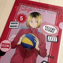 ハイキュー!! 孤爪研磨 クリアファイル 10周年記念
