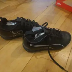 新品 22.5㎝　プーマ　PUMA キッズ　サッカーシューズ　エヴォニット