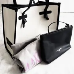 ヘリンボーン柄 キャンバス トートバッグ ブラック 通勤 通学 - メルカリ