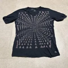 Diesel ディーゼル　半袖　tシャツ 黒　ブラック vネック　y2k 00sのサムネイル