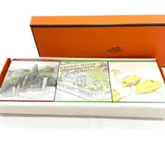 Y502-9　HERMESエルメス　石鹸　ソープ　3本セット　1本箱のみ