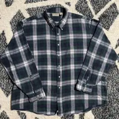 USA製90sエルエルビーンNORTHWOODSネルシャツL.L.Bean米国製