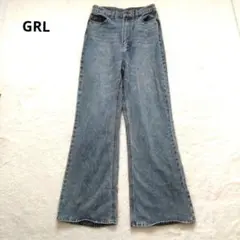 グレイル デニムパンツ フレア ブーツカット ベーシック ハイウエスト Mのサムネイル