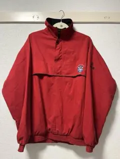 ナイロン ハーフジッププルオーバー オーバーサイズ 90s 00s