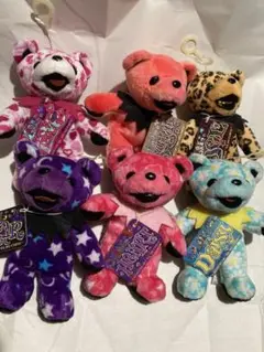 希少　デッドベア　ED15　ぬいぐるみ Grateful Deadグレイトフルデッド・ビーンベア(デッド