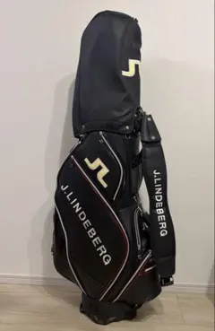 J.LINDEBERG キャディバッグ　ブラックのサムネイル