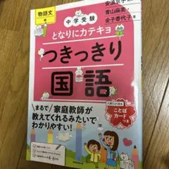【未記入】中学受験となりにカテキョつきっきり国語物語文編