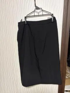 リクルートスーツスカート黒 タイトスカート sーmサイズ スリット入り