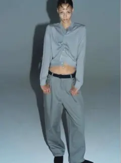 TTT MSW Work Wide Pants W/Pierce Greyのサムネイル