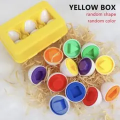 モンテッソーリ マッチングエッグ 6個入り