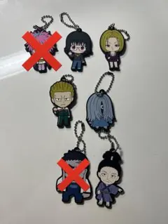 【まとめ売り】 ハンターハンター ラバーキーホルダー