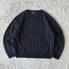 ジャンセン 90s JANTZEN acrylic knit L blackのサムネイル
