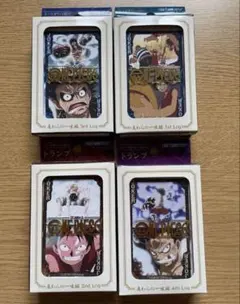 ワンピース　シーンがいっぱいトランプ　4種類