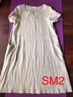 リネンワンピース