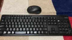 ELECOM ワイヤレスキーボード マウスセット